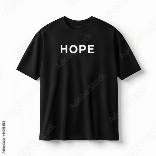 3d render of a black t-shirt