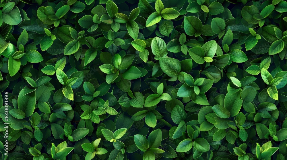 A seamless pattern of small green leaves, perfect for botanical backgrounds or wallpaper designs, showcasing natural beauty and elegance. A seamless pattern of small green leaves, perfect for botanical backgrounds or wallpaper designs, showcasing natural beauty and elegance.