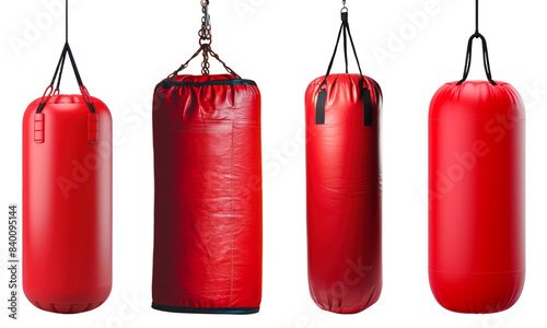 Punching bag png cut out element set photo