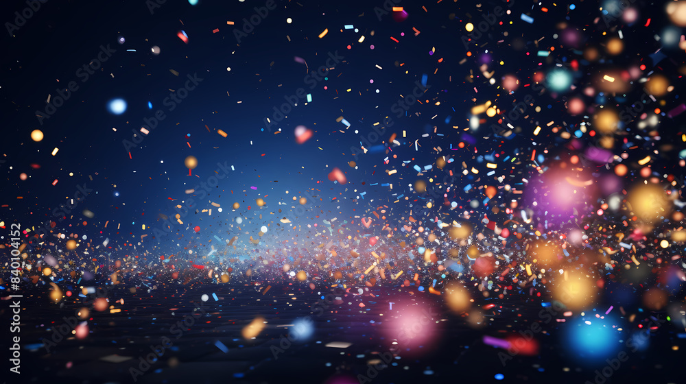 Abstract confetti background Abstract confetti background
