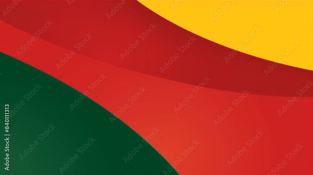A colorful abstract design with red, yellow and green stripes A colorful abstract design with red, yellow and green stripes