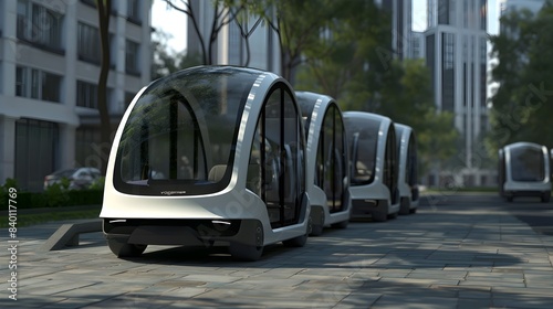 Smart Urban Mobility Solutions Innovative Autonomous Vehicles for the Future City Landscape