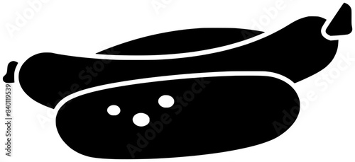 food illustration sausage silhouette meat logo meal icon hotdog outline lunch beef bread eat roll bun stick homemade snack shape pastry bakery chopstick for vector graphic background