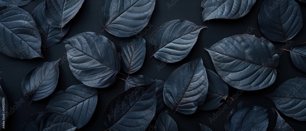black leaves on black background black leaves on black background