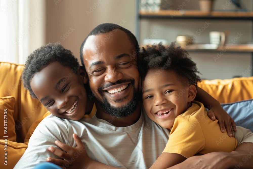 We love our father very much. He is handsome and happy, playing with our beautiful children at home. We love our father very much. He is handsome and happy, playing with our beautiful children at home.