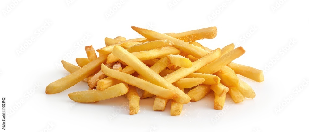 french fries garlic parmesan on white background french fries garlic parmesan on white background