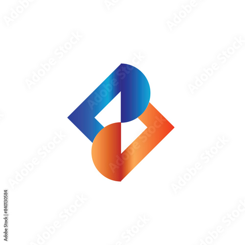 Free Download Abstract gradient logo template branding identity - GFXLoad