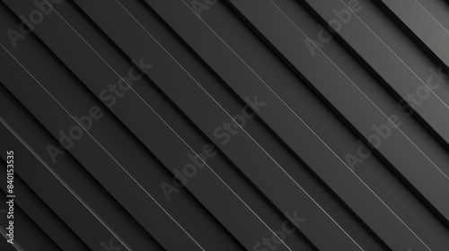 Abstract Pattern of Black Lines in Modern Design