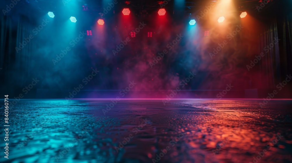 Anticipatory ambiance with vibrant illumination Anticipatory ambiance with vibrant illumination