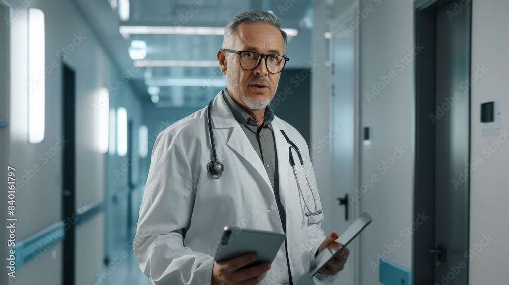 The Confident Doctor in Hospital The Confident Doctor in Hospital