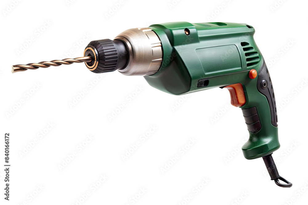Drill isolated on a transparent background Drill isolated on a transparent background