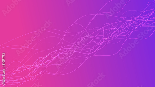 Abstract gradient background with wave beams