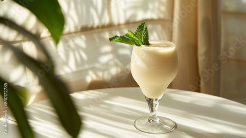 glass of milkshake