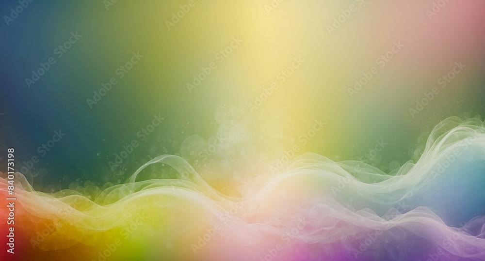 Abstract Gradient Background with White Waves Abstract Gradient Background with White Waves