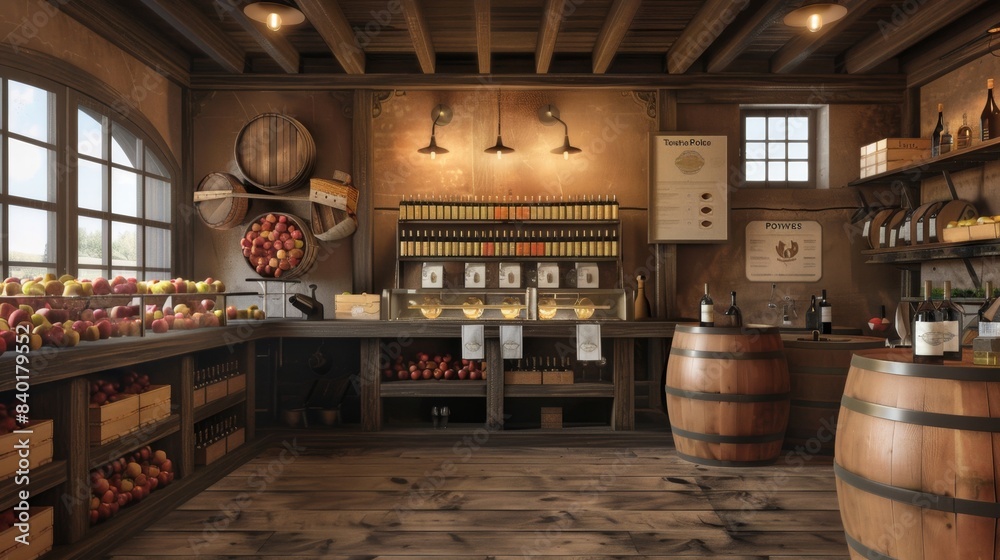Rustic Cider Tasting Room Blank Business Cards Apple Crates and Cider Press for Craft Beverage Branding and Marketing Rustic Cider Tasting Room Blank Business Cards Apple Crates and Cider Press for Craft Beverage Branding and Marketing