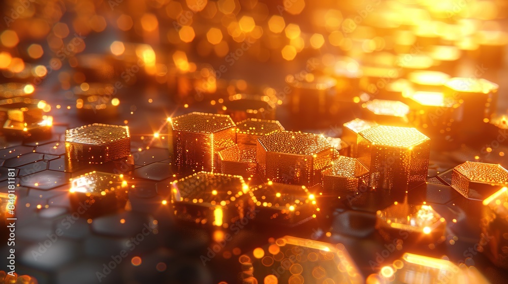 Fototapeta premium christmas tree lights