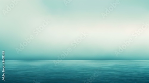 Wallpaper Mural Gradient of a light to Dark turquoise banner Torontodigital.ca