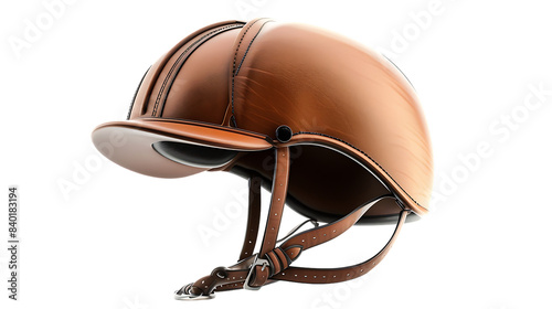 helmet for horse riding isolated on transparent background photo