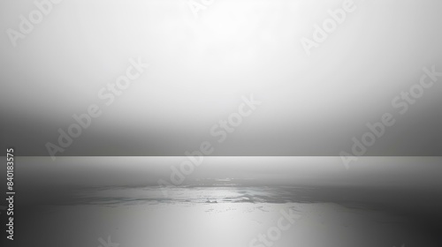 Gradient of a light to Dark silver background