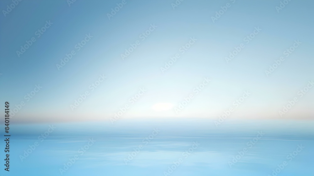 Obraz premium Gradient of a light to Neutral Aspid Blue background