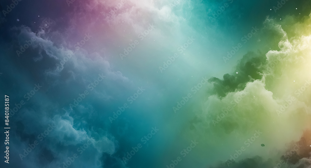 Fototapeta premium Abstract Colorful Cloudscape