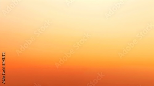 Gradient of a light to Dark orange banner