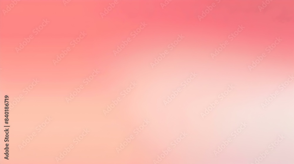 Fototapeta premium Gradient of a light to carmine effect