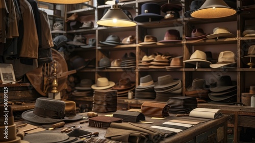 Artisan Hat Maker's Workshop Handcrafted Elegance Bespoke Designs and Millinery Mastery