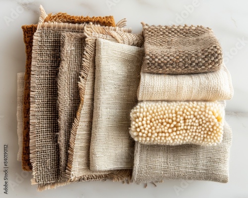 Natural fiber cleaning cloth collection