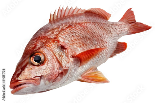 Red Snapper Fish on a transparent background