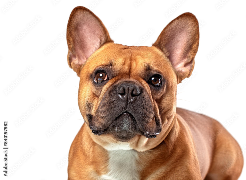 dog, French Bulldog, isolate on white background. dog, French Bulldog, isolate on white background.