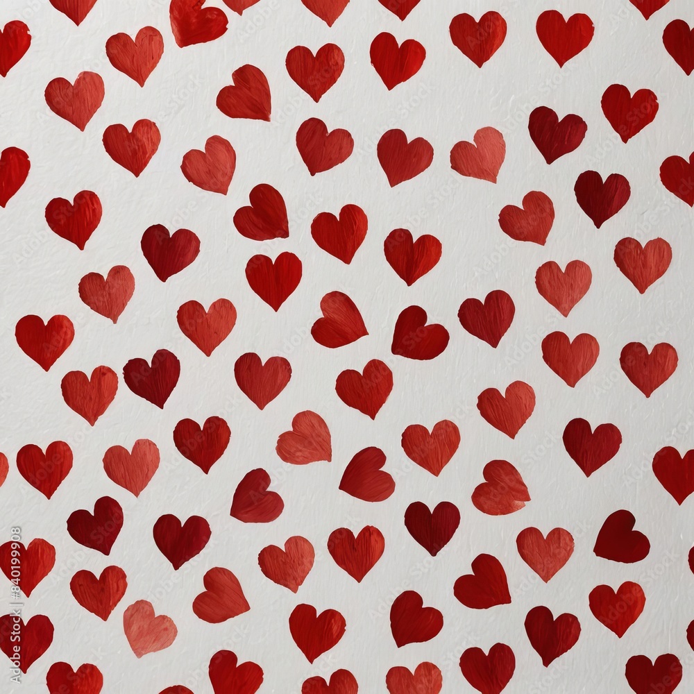 white background of red hearts white background of red hearts