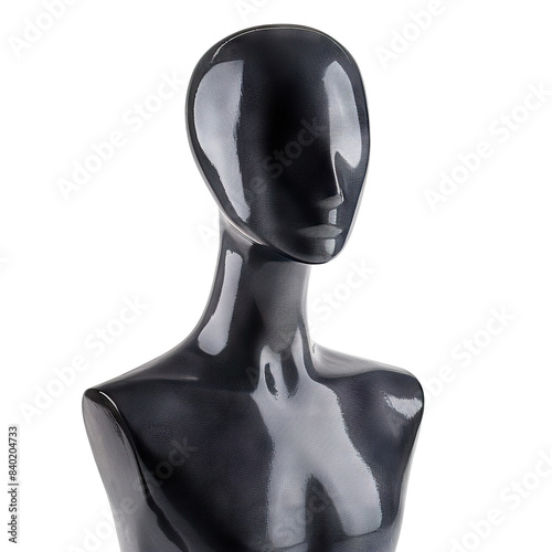 Black mannequin cut out