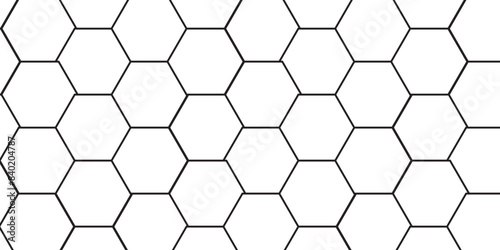 Abstract white 3d hexagon pattern. White abstract vector wallpaper with hexagon grid. Technology Futuristic honeycomb mosaic white background.	
