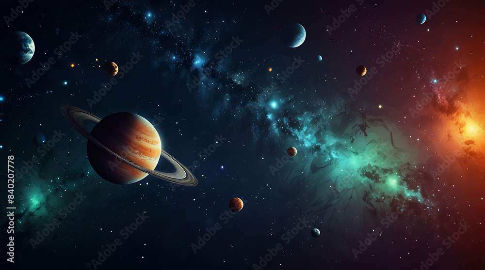 Space theme abstract style illustrative wallpaper background
Space theme abstract style illustrative wallpaper background