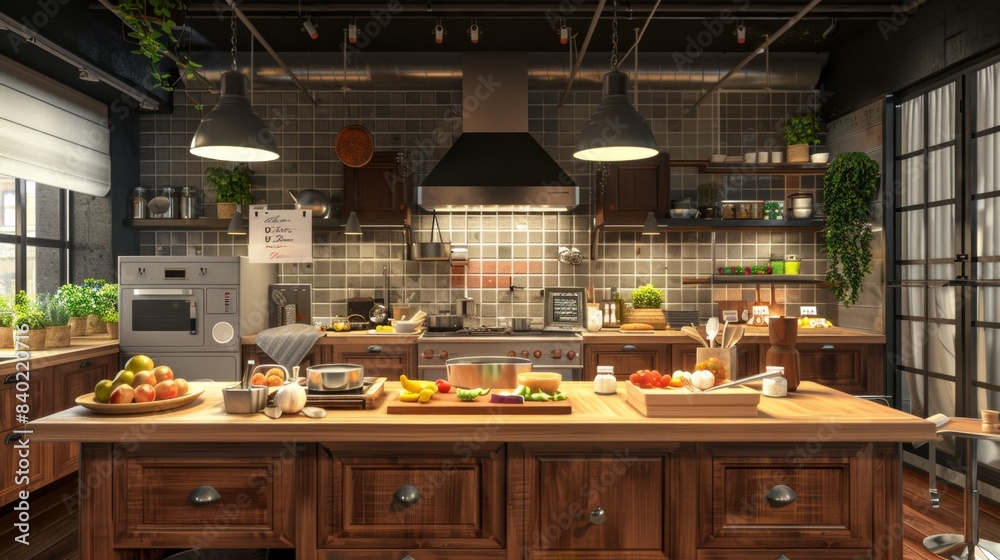 Mastering the Art of Gourmet Cooking A Kitchen Classroom with Chef's Hats Chopping Boards and Business Cards for Culinary Creativity Mastering the Art of Gourmet Cooking A Kitchen Classroom with Chef's Hats Chopping Boards and Business Cards for Culinary Creativity