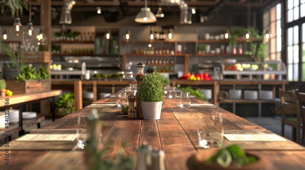 FarmtoTable Elegance Rustic Dining Experience with Fresh Produce Open Kitchens and Seasonal Menu Ideal for Restaurant Marketing Collateral and Food Industry Concepts FarmtoTable Elegance Rustic Dining Experience with Fresh Produce Open Kitchens and Seasonal Menu Ideal for Restaurant Marketing Collateral and Food Industry Concepts