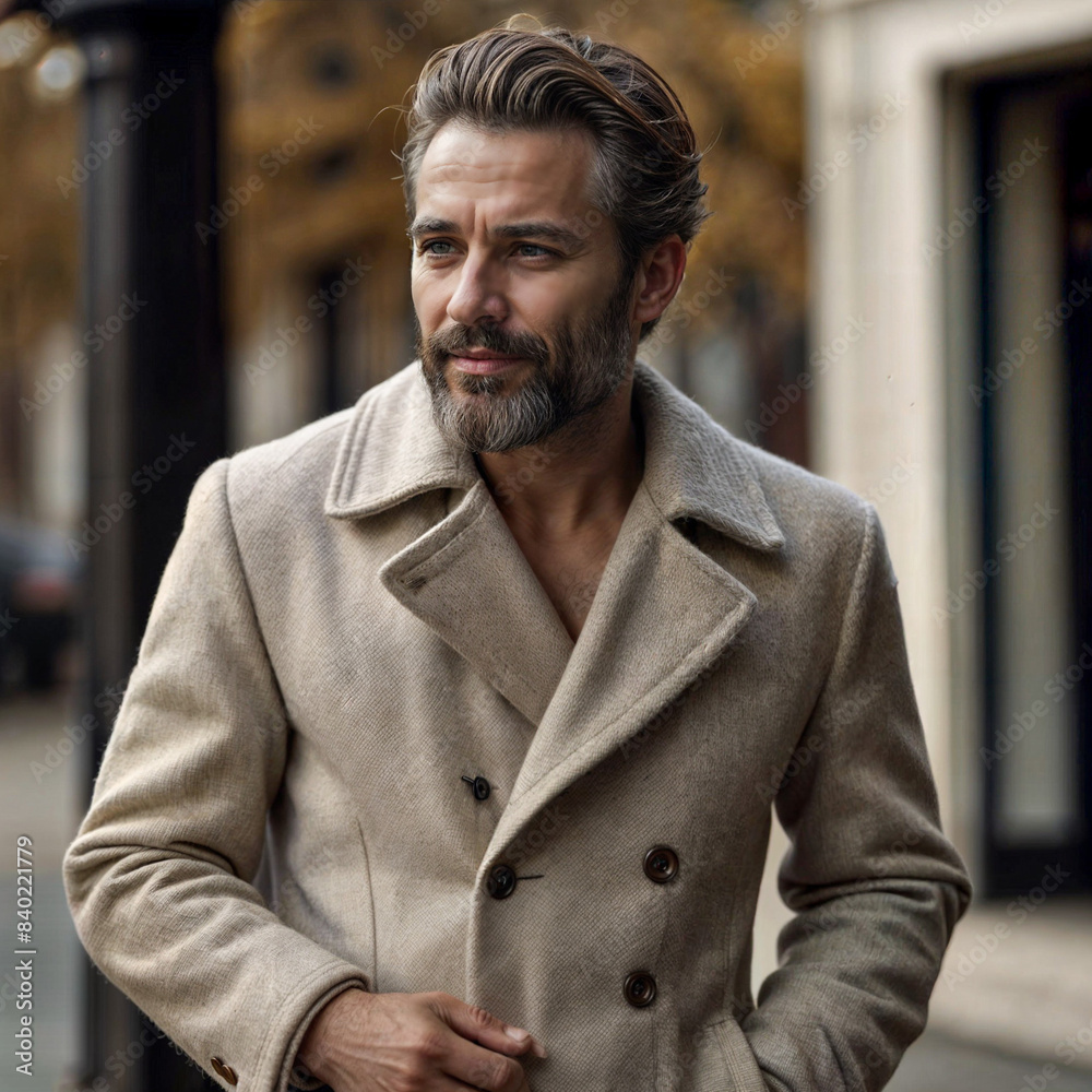 A painting of a Silver Lining, Timeless Tailoring, Wisdom's Portrait, Distinguished Grace, Executive Elegance. A painting of a Silver Lining, Timeless Tailoring, Wisdom's Portrait, Distinguished Grace, Executive Elegance.