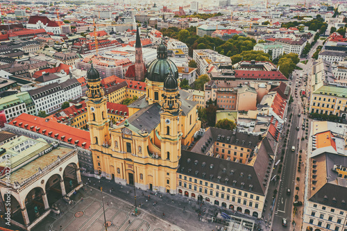 Odeonplatz in Munich photo
