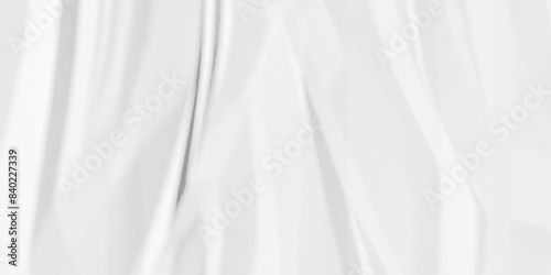 White crumpled paper texture. white crumpled paper texture sheet background. Wrinkled paper texture.