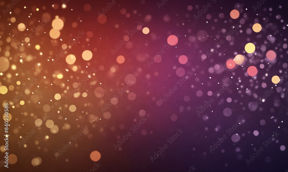Abstract bokeh background with orange and purple hues Abstract bokeh background with orange and purple hues