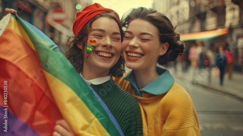 The Joyful Friends with Pride Flag