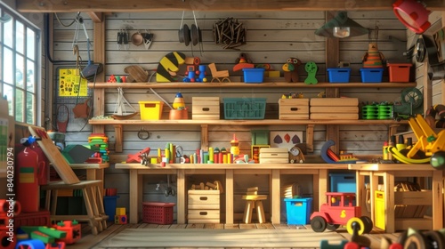 Artisanal Wooden Toy Shop Handcrafted Treasures and Creative Play for Kids and Collectors