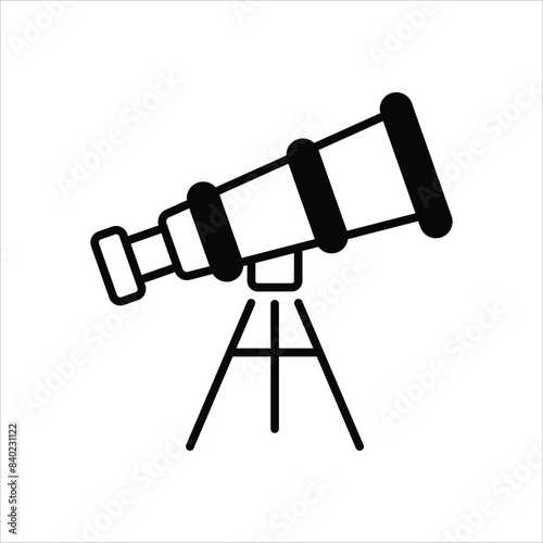 Telescope vector icon