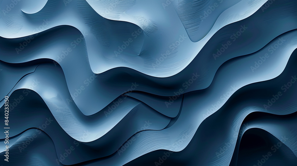 Abstract, Modern, Dark Blue Wavy Background Texture with Elegant, Flowing Lines and Gradients for Design, Art, and Presentation Backdrops Abstract, Modern, Dark Blue Wavy Background Texture with Elegant, Flowing Lines and Gradients for Design, Art, and Presentation Backdrops
