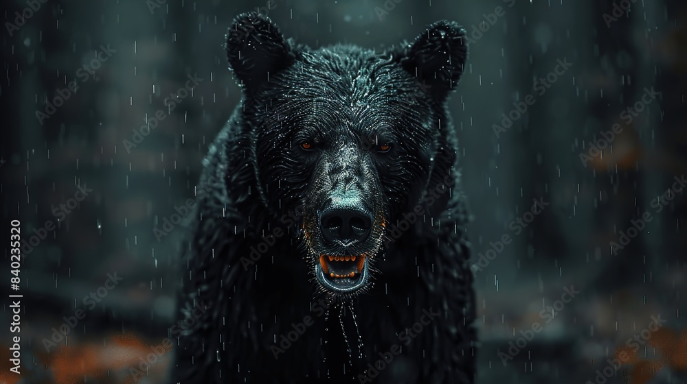 bear in the snow bear in the snow