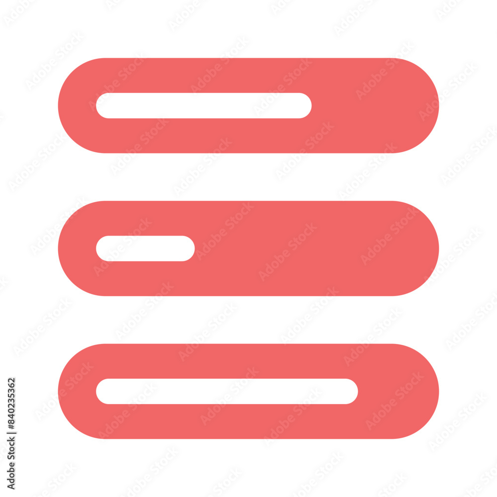 Well designed icon of loading bars, customizable vector design Well designed icon of loading bars, customizable vector design