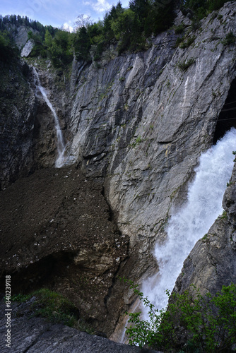 Simms-Wasserfall im Naturpark Lechtal    sterreich  Tirol