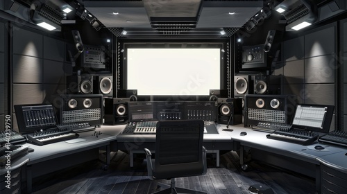 Premium Audio Studio Professional Equipment Creative Potential