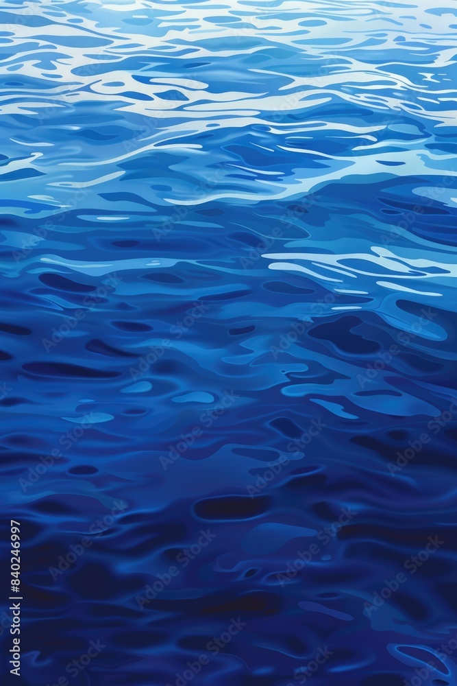 A calm body of water with visible ripples, suitable for use in illustrations about nature, relaxation, or abstract concepts A calm body of water with visible ripples, suitable for use in illustrations about nature, relaxation, or abstract concepts